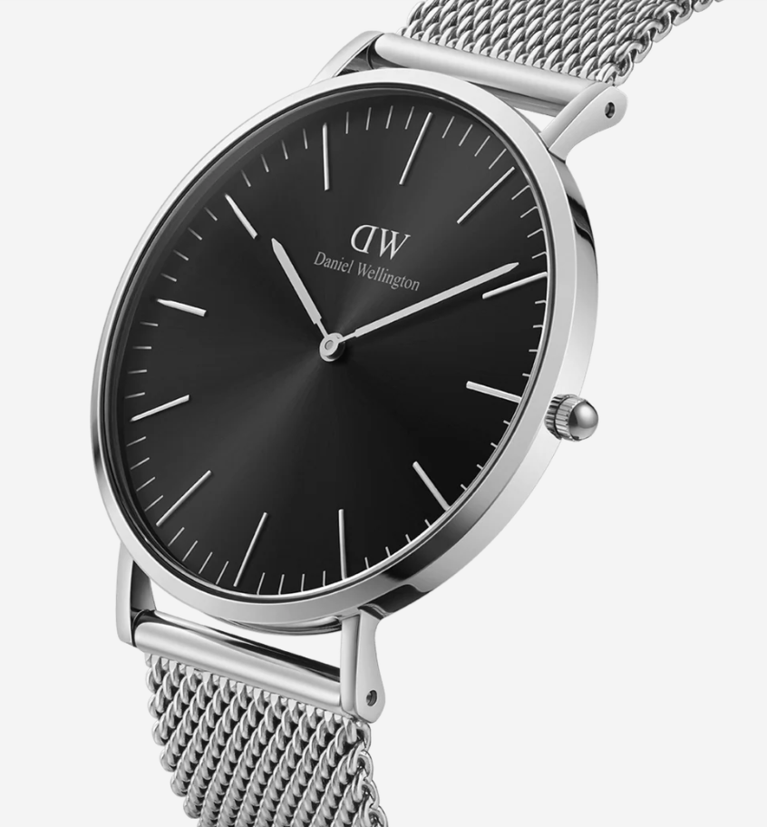 Daniel Wellington DW00100629 Classic Mesh Onyx Watch For Men Secondary image
