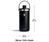 Hydro Flask 128 oz Oasis Water Jug - Stainless Steel, Reusable, Vacuum Insulated - Leak Proof Cap