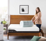 LUCID Mattress Topper, Twin XL, 3 Inch, Memory Foam - Gel Infused Mattress Topper - CertiPUR Certified