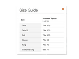 LUCID Mattress Topper, Twin XL, 3 Inch, Memory Foam - Gel Infused Mattress Topper - CertiPUR Certified