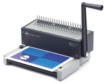 GBC CombBind C150PRO Comb Binding Machine with Large Capacity Clipping Tray (Punch Capacity 20 Sheets, Bind Capacity 450 Sheets)
