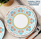 Corelle Terracotta Dreams Lunch Plate 4pcs Pack 1146929