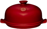 Emile Henry Made In France Bread Cloche, 13.2 x 11.2"", Burgundy