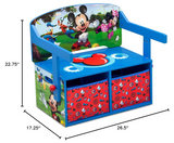 Delta Children Kids Convertible Activity Bench - Greenguard Gold Certified, Disney Mickey Mouse