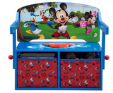 Delta Children Kids Convertible Activity Bench - Greenguard Gold Certified, Disney Mickey Mouse