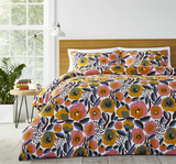 Marimekko USHSFN1078041 Rosarium Duvet Cover Set, Queen, Pink