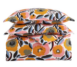 Marimekko USHSFN1078041 Rosarium Duvet Cover Set, Queen, Pink