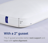 Casper Sleep Foam Pillow for Sleeping, King, White