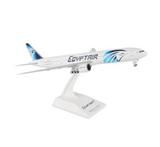 Daron Skymarks Egypt Air 777-300 Airplane Model with Gear Regular SU-GDL (1/200 Scale)