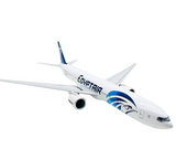 Daron Skymarks Egypt Air 777-300 Airplane Model with Gear Regular SU-GDL (1/200 Scale)