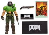 McFarlane Toys - Doom Slayer Classic Glow in The Dark Edition, 7in Action Figure, Gold Label