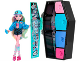 Monster High Doll and Fashion Set, Lagoona Blue with Dress-Up Locker and 19+ Surprises, Skulltimate Secrets