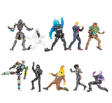 Fortnite Chapter 2 Battle Royale - Ten 4-inch Articulated Figures in Dynamic Packaging with Codes for Bonus Virtual Items