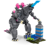 Mega Godzilla x Kong: The New Empire Building Set, Godzilla Action Figure with 543 Pieces and Accessories, Build & Display Toy for Adult Collectors