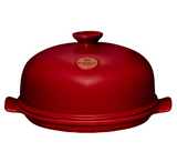 Emile Henry Made In France Bread Cloche, 13.2 x 11.2"", Burgundy