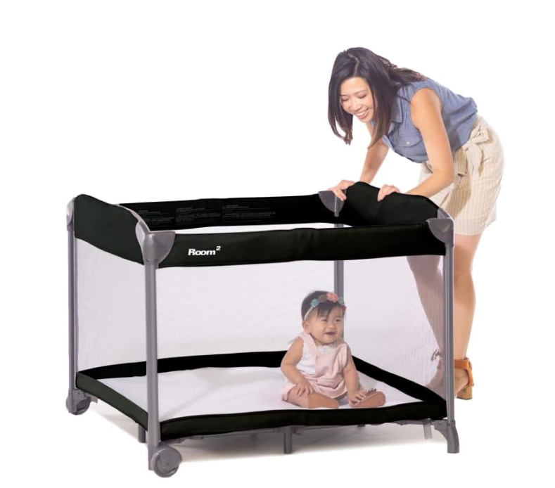 Joovy New Room2 Portable Playard, Black