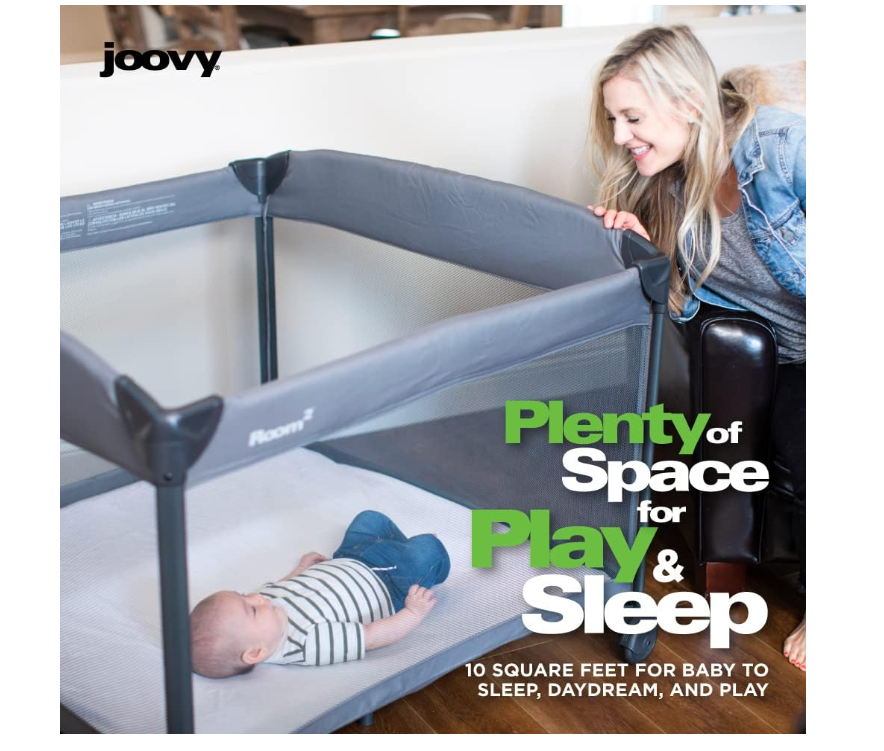 Joovy New Room2 Portable Playard, Black Secondary image