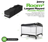 Joovy New Room2 Portable Playard, Black