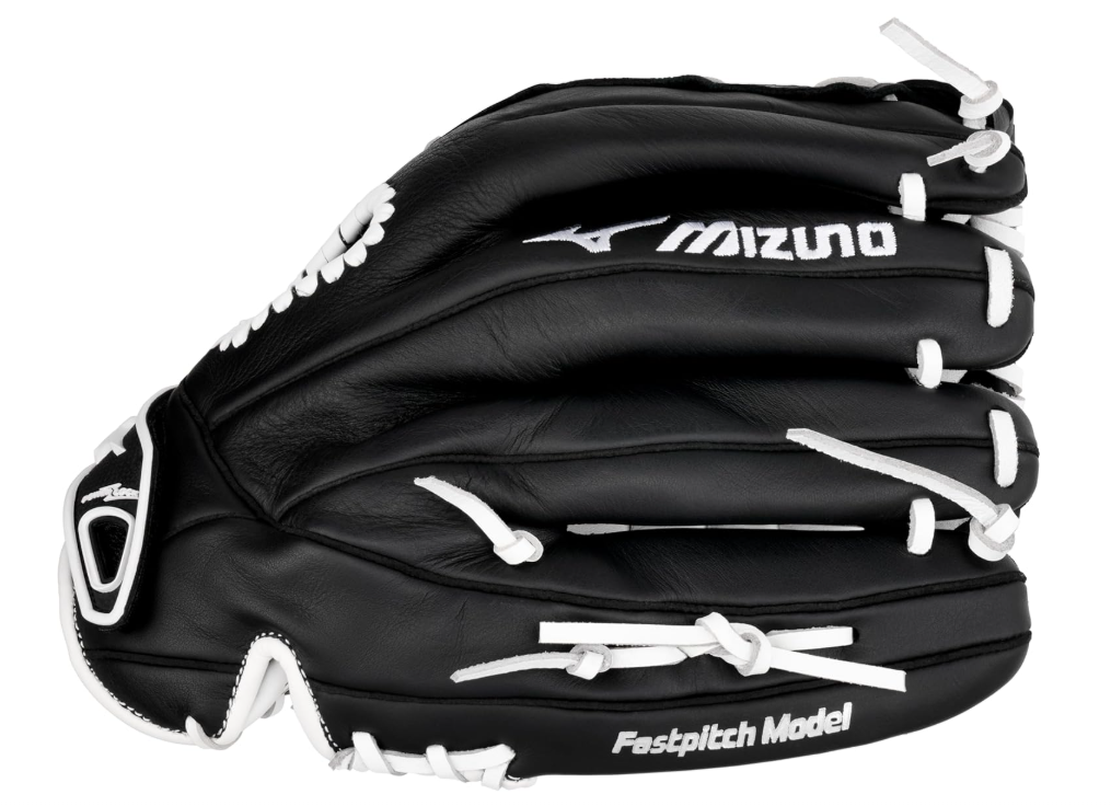 Mizuno Prospect Select Fastpitch Softball Glove Series , Full Grain Leather , Female Specific Patterns , Buttersoft Palm Liner (Hand orientation	Left Hand Throw)