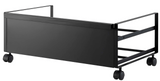 YAMAZAKI home Frame Rolling Shoe Rack, Black