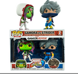 Funko FU22785 POP! Games: Gamora & Strider Variant - Marvel vs Capcom Exclusive Vinyl Play Figure (Pack of 2)