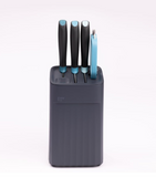 KNIFE SET-5PCS/DARK GREY ZUUTII 3153/