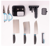 KNIFE SET-5PCS/DARK GREY ZUUTII 3153/