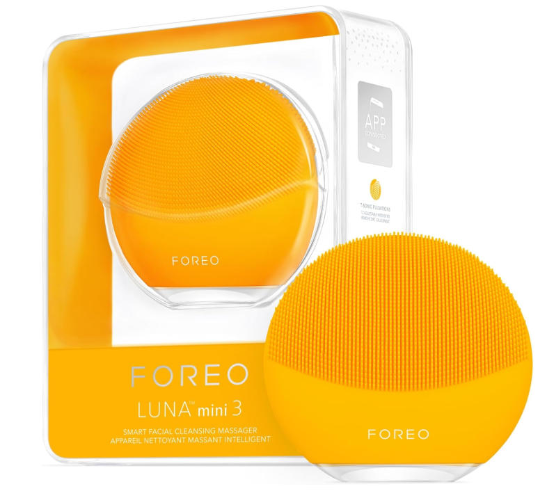 FACIAL CLEANING BRUSH-LUNA MINI 3 SUNFLOWER/YELL FOREO 701/ Main image