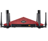 D-link Wireless AC3200 Tri Band Gigabit Cloud Router, Red
