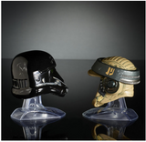 Star Wars Black Series Titanium Series Imperial Death Trooper and Rebel Commando Helmets