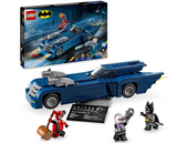 LEGO DC Batman with the Batmobile vs. Harley Quinn & Mr. Freeze, Car Toy, Super-Hero Vehicle Set, with 3 Minifigures, Birthday Gift for 8 Plus Year Old Boys and Girls 76274