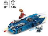 LEGO DC Batman with the Batmobile vs. Harley Quinn & Mr. Freeze, Car Toy, Super-Hero Vehicle Set, with 3 Minifigures, Birthday Gift for 8 Plus Year Old Boys and Girls 76274