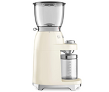Smeg CGF01CRUK Coffee Grinder, Cream