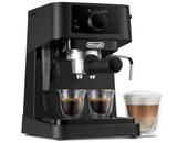 DeLonghi Stilosa Manual Pump Espresso Coffee Machine ec230.bk, Black