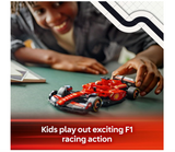 LEGO Speed Champions Ferrari SF-24 F1 Race Car Toy with a Collectible Formula 1 Driver Minifigure - Model Kits for 10+ Year Old Boys & Girls or Adult Motorsport Fans