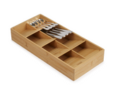 Joseph Joseph 851697 DrawerStore Bamboo Cutlery Organiser, Large