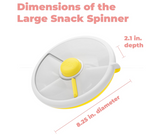GoBe Snack Spinner, Large, Macaron Blue