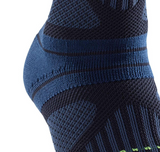 Bauerfeind Sports Ankle Support Dynamic - Compression Sleeve for Freedom of Movement - 3D AirKnit Fabric for Breathability - Premium Quality, Washable (XXL, Black)