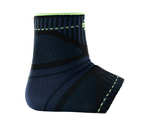 Bauerfeind Sports Ankle Support Dynamic - Compression Sleeve for Freedom of Movement - 3D AirKnit Fabric for Breathability - Premium Quality, Washable (XXL, Black)