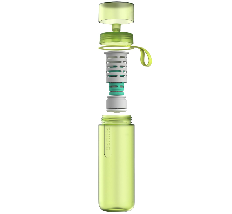 Philips AWP2722LIR/97 GoZero Hydration Bottle, 590ml, Lime