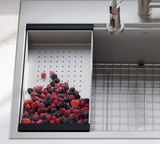 KRAUS Stainless Steel Colander for Workstation Kitchen Sink, CS-6