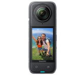 Insta360 X4-8K Waterproof 360 Action Camera, 4K Wide-Angle Video, Invisible Selfie Stick Effect, Removable Lens Guards, 135 Min Battery Life, AI Editing, Stabilization, for Sports, Travel, Outdoor