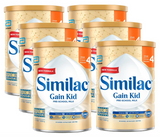 Similac Gain 5MO Stage 4 Kid Pre-school Milk Powder Formula 1.8kg (3 years onwards) (Bundle of 6)
