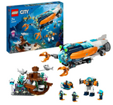 BUILDING TOY-842PCS/SUBMARINE PLAYSET LEGO 213/60379