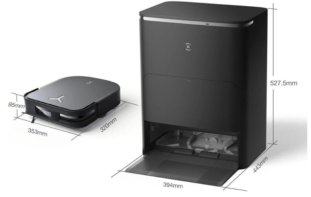 ECOVACS DEEBOT X2 OMNI | 8000pa,15mm Auto Mop Lifting, Auto Empty, 55Â°C Hot Water Washing, Hot Air Drying Secondary image