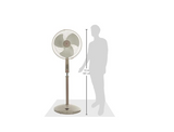 KDK P40US Stand Fan with 40cm Metal blade, Champagne