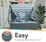 HIGH CHAIR BOOSTER SEAT-CHEVRON NUBY 2815/