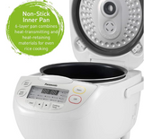 RICE COOKER-1.8L/DIGITAL/ELEC/WHITE PANASONIC SR-CN188