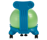 Gaiam Kids Balance Ball Chair - Classic Children's Stability Ball Chair, Alternative School Classroom Flexible Desk Seating for Active Students
