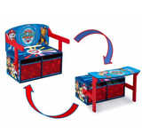 Delta Children Kids Convertible Activity Bench, basic, TB87210PW